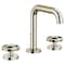 Brizo Litze Widespread Lavatory Faucet - Less Handles 65332LF-PNLHP - alternate 6